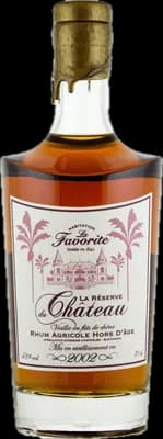 Bouteille de spiritueux : Reserve du Château de la marque La Favorite