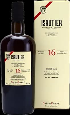 Bouteille de spiritueux : Traditionnel Hors d’Age 16 ans 2005 de la marque Isautier