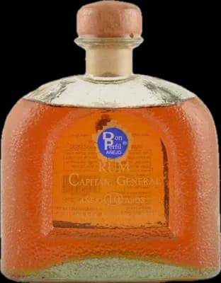 Bouteille de spiritueux : General Anejo 10 anos de la marque Capitan