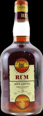 Bouteille de spiritueux : Gardel 1982 - Rhum Agricole de la marque Cadenheads