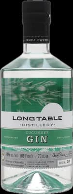 Bouteille de spiritueux : Distillery Cucumber Gin de la marque Long Table