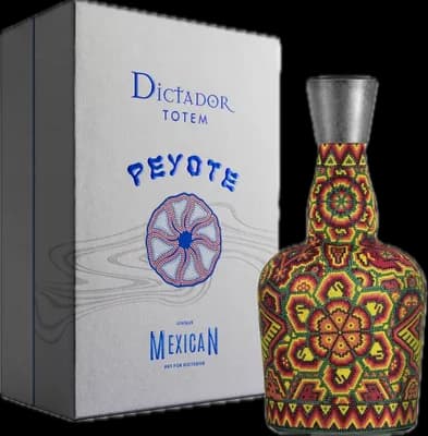 Bouteille de spiritueux : Peyote M 2023/6 Verde y Naranja 1999 de la marque Dictador