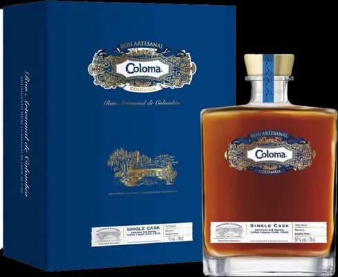 Bouteille de spiritueux : Single Cask 2006 de la marque Coloma