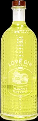 Bouteille de spiritueux : Love Gin Liqueur - Mango & Pineapple de la marque Eden Mill