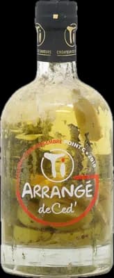 Bouteille de spiritueux : Ti Arrangé Gwamaré Citron Gingembre Point G de la marque Les Rhums de Ced'