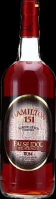 Bouteille de spiritueux : 151 Ministry of Rum Collection Overproof False Idol de la marque Hamilton
