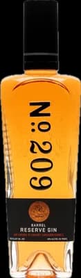 Bouteille de spiritueux : Cabernet Sauvignon Barrel Reserve Gin de la marque No.209