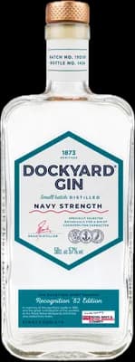 Bouteille de spiritueux : Navy Strength de la marque Dockyard