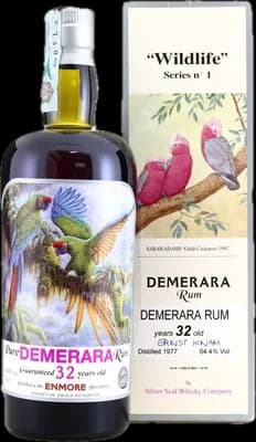 Bouteille de spiritueux : Demerara Rum de la marque Silver Seal