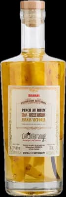 Bouteille de spiritueux : Punch au Rhum Ananas de la marque L'Arôm'Arrangé