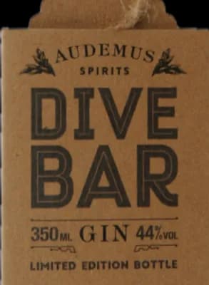 Bouteille de spiritueux : Dive Bar de la marque Audemus
