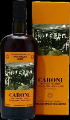 Bouteille de spiritueux : 6th Employees United de la marque Caroni