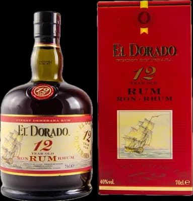 Bouteille de spiritueux : 12 de la marque Demerara Distillers Ltd