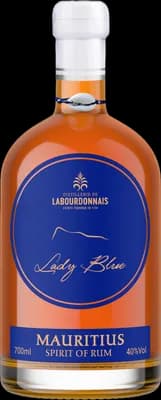 Bouteille de spiritueux : Lady Blue de la marque Labourdonnais
