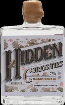 Bouteille de spiritueux : Aranami Strength Gin de la marque Hidden Curiosities