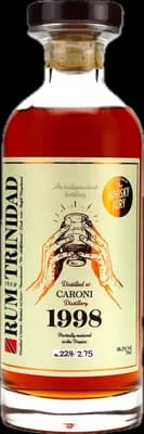 Bouteille de spiritueux : Rum Trinidad de la marque Caroni