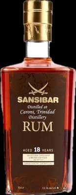 Bouteille de spiritueux : Selection Sansibar de la marque Caroni