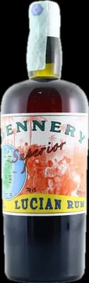 Bouteille de spiritueux : Superior St. Lucian Rum de la marque Silver Seal