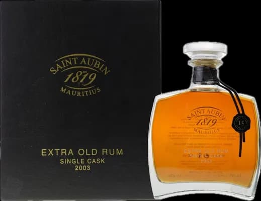 Bouteille de spiritueux : Single Cask de la marque Saint Aubin