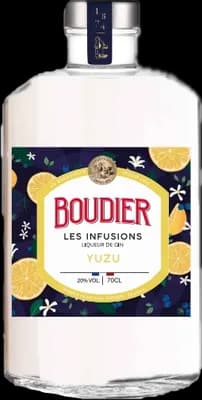 Bouteille de spiritueux : Gin Infusion - Yuzu de la marque Gabriel Boudier