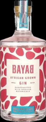 Bouteille de spiritueux : Rose Water Gin de la marque Bayab