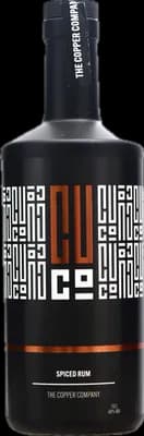 Bouteille de spiritueux : CUCO Spiced de la marque The Copper Company