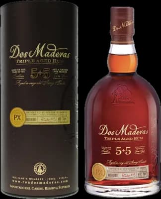Bouteille de spiritueux : PX 5+5 de la marque Dos Maderas
