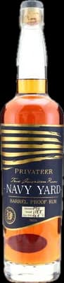Bouteille de spiritueux : Navy Yard Barrel Proof Rum de la marque Privateer Rum Distillery