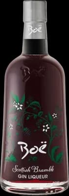 Bouteille de spiritueux : Scottish Bramble Gin Liqueur de la marque Boë Scottish Gin