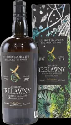 Bouteille de spiritueux : Trelawny de la marque Hampden