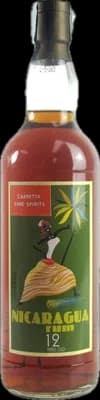 Bouteille de spiritueux : Nicaragua Rum de la marque Carretta