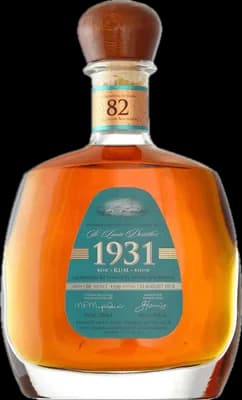 Bouteille de spiritueux : 1931 - 3eme édition de la marque Saint Lucia Distillers