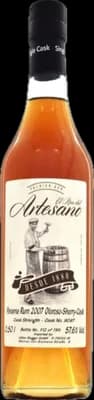 Bouteille de spiritueux : Panama Rum Oloroso Sherry Cask de la marque El Ron del Artesano