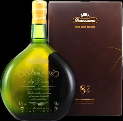 Bouteille de spiritueux : Rhum Vieux 8 ans Cuvée du XXIème siècle de la marque Damoiseau