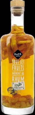 Bouteille de spiritueux : Breiz'île Sélection - Pomme Raisin de la marque Breiz’île