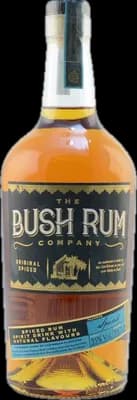 Bouteille de spiritueux : Original spiced de la marque Bush Rum Company