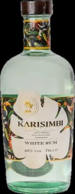 Bouteille de spiritueux : White Rum de la marque Karisimbi