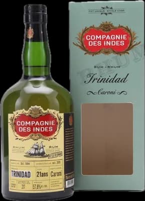 Bouteille de spiritueux : Trinidad (Bottled for Denmark) de la marque Caroni