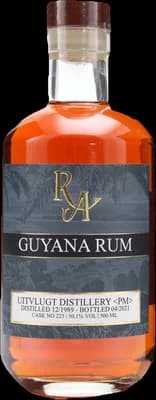 Bouteille de spiritueux : Guyana Rum de la marque Rum Artesanal