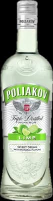 Bouteille de spiritueux : Lime de la marque Poliakov