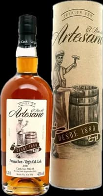 Bouteille de spiritueux : Panama Rum - Virgin Oak Cask de la marque El Ron del Artesano