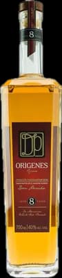 Bouteille de spiritueux : Origenes 8 Years de la marque Alcoholes Y Rones de Panama SA