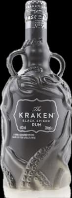 Bouteille de spiritueux : Black Spiced Rum Limited Edition Ceramic Black de la marque Kraken