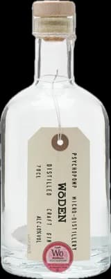 Bouteille de spiritueux : London Dry Gin de la marque Woden