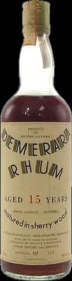 Bouteille de spiritueux : Demerara Rhum Aged 15 Years de la marque Moon Import