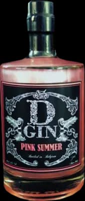 Bouteille de spiritueux : Pink Summer de la marque D-Gin