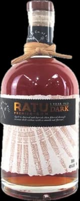 Bouteille de spiritueux : Dark Premium Rum de la marque Ratu