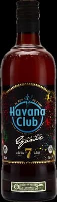 Bouteille de spiritueux : 7 Años Yanix de la marque Havana Club