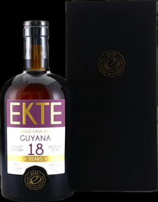 Bouteille de spiritueux : Single Cask Rum de la marque Uitvlugt