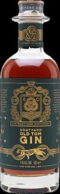 Bouteille de spiritueux : Old Tom Gin de la marque Boatyard 